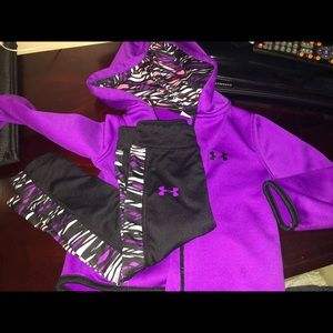 UA jacket/legging set